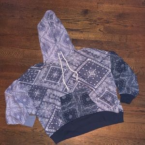 American Eagle Paisley Hoodie